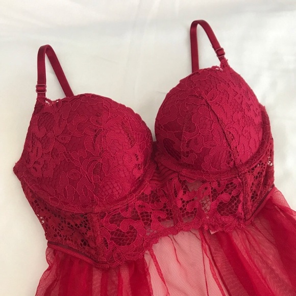 VS Push Up Lace and Mesh Babydoll! - Picture 3 of 4